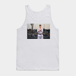 Teenager karate fighter Tank Top